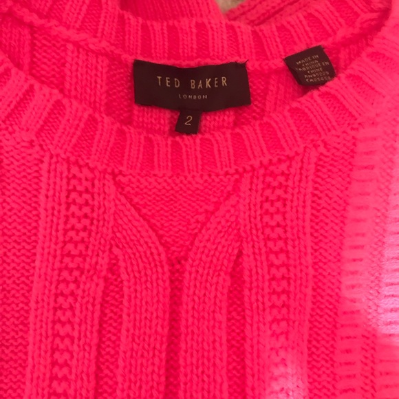 Ted Baker Hot pink sweater - Picture 5 of 6